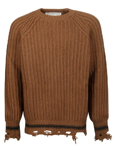 Shop Golden Goose Kunio Sweater In Brown