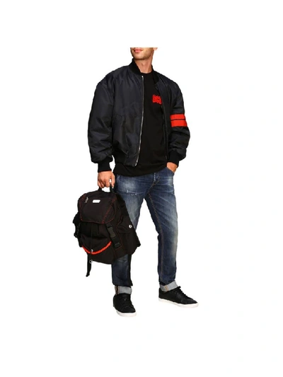 Shop Gcds Jacket Jacket Men  In Black