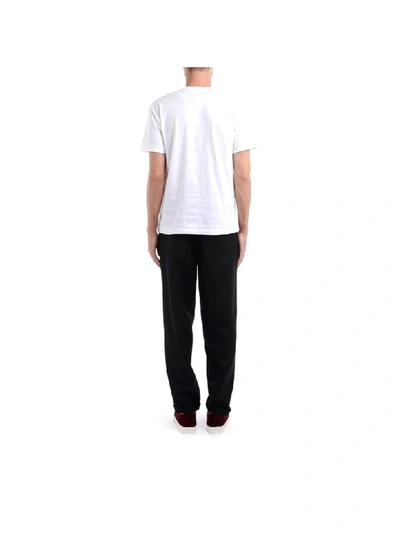 Shop Comme Des Garçons Shirt Comme Des Garçons Tube-shaped Trousers In Black Wool In Nero
