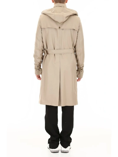 Shop Valentino Wool Coat In Iced Coffe (brown)