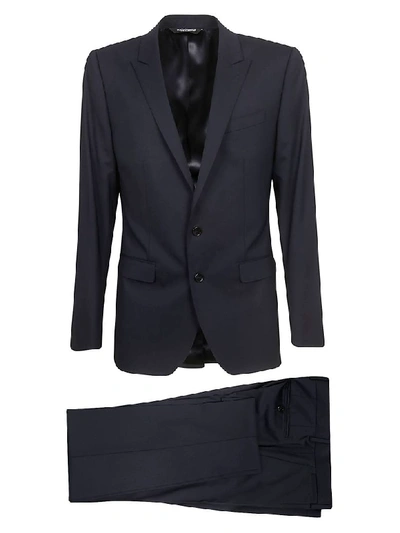Shop Dolce & Gabbana Formal Suit In Blue