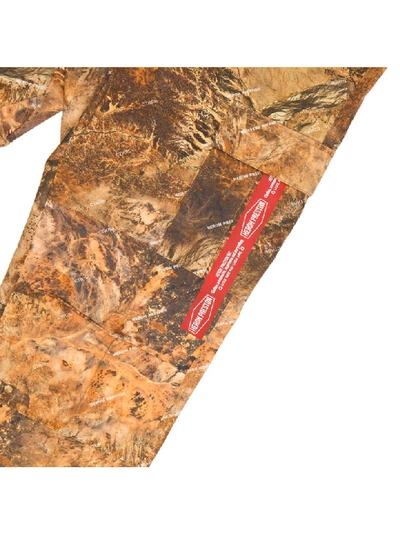 Shop Heron Preston Cargo Camo Pants In Multicolor