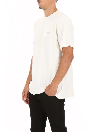 Shop Ih Nom Uh Nit Lettering T-shirt In Off White (white)