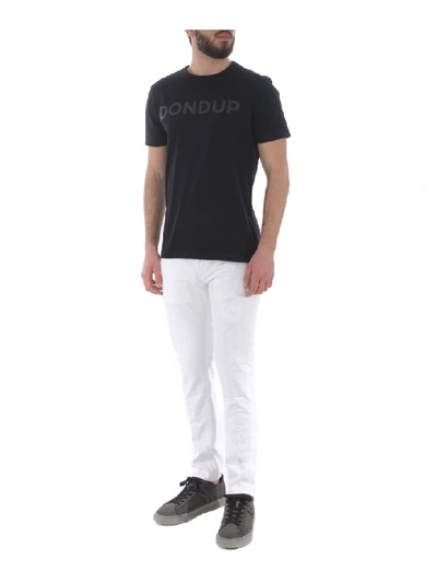 Shop Dondup Jeans In Bianco