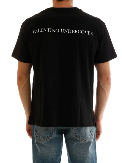 Shop Valentino T-shirt Undercover Ufo In Black