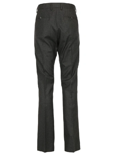 Shop Lanvin Pants In Dark Grey