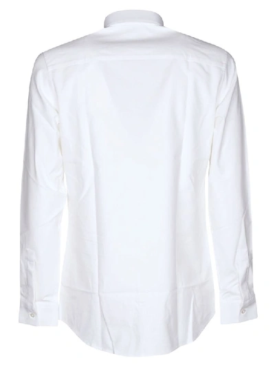 Shop Givenchy Logo Shirt In White