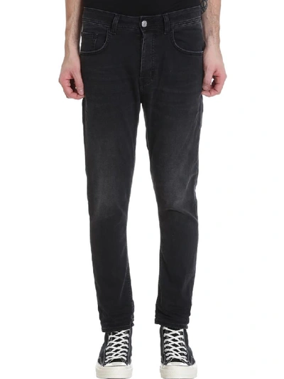 Shop Haikure Cleveland Crop Jeans In Black Denim