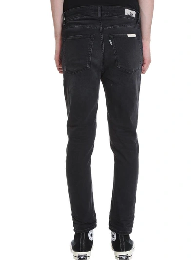 Shop Haikure Cleveland Crop Jeans In Black Denim