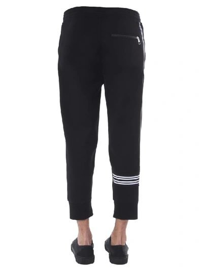 Shop Neil Barrett Jogging Pants In Nero