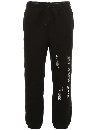 Shop Alexander Wang Credit Card Joggers In Black (black)