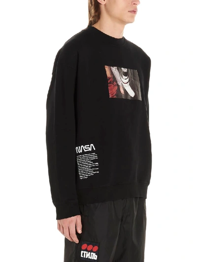 Shop Heron Preston Sweatshirt In Black
