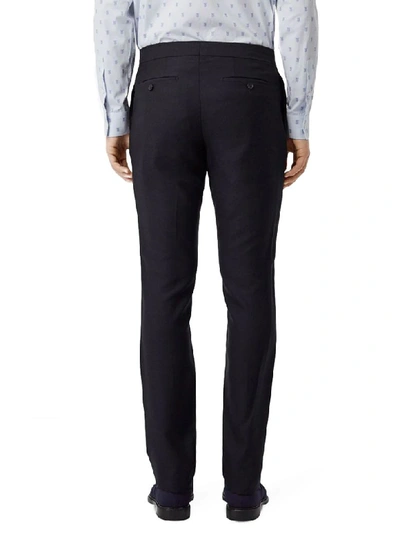 Shop Burberry Classic Pants Blue