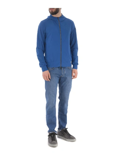 Shop Rrd - Roberto Ricci Design Fleece In Blu Cobalto