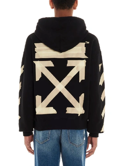 Shop Off-white Arrows Hoodie In Black