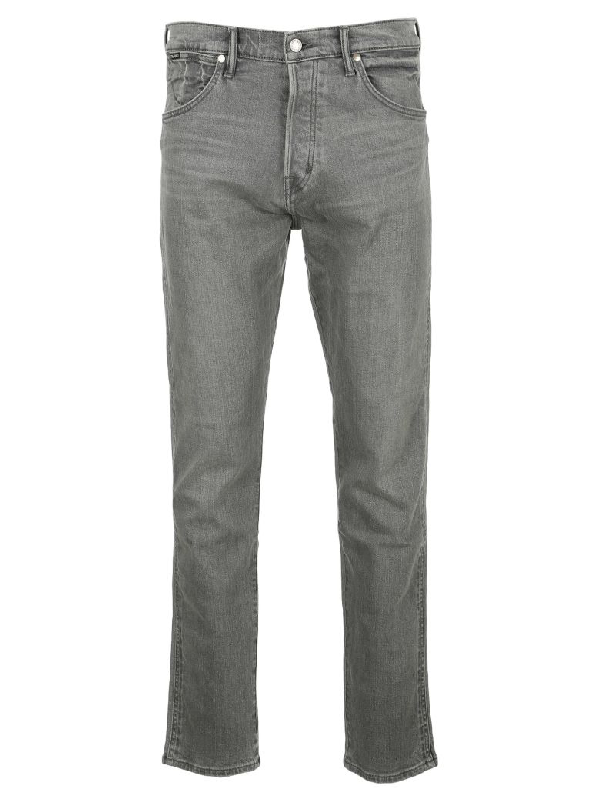 Tom Ford Straight-leg Jeans In Grey | ModeSens