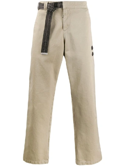 Shop Off-white Ow Chino Pant In Beige
