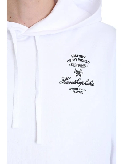 Shop Raf Simons Sweatshirt In White Cotton