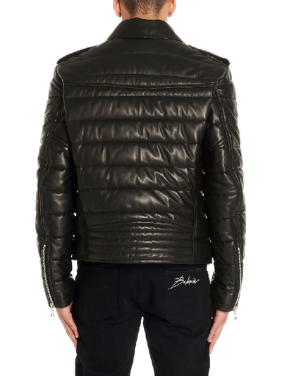 Shop Balmain Jacket In Black