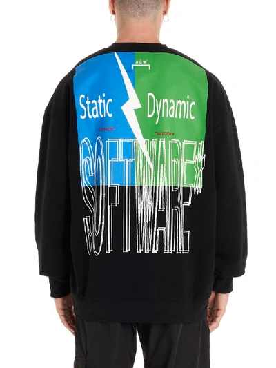 Shop A-cold-wall* A-cold-wall Software Sweatshirt In Black