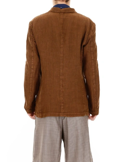 Shop Massimo Alba Algeri Jacket In Creta (brown)