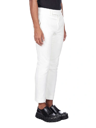 Shop Haider Ackermann Trousers In White