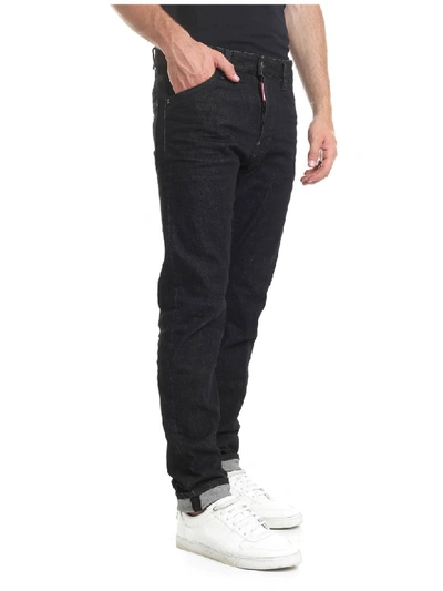 Shop Dsquared2 Cool Guy Black Denim Jeans