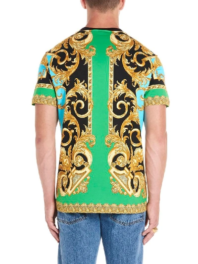 Shop Versace Home Barocco T-shirt In Multicolor