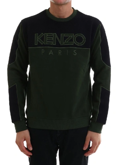 Shop Kenzo Logo Sweatshirt Green
