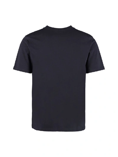 Shop Carhartt Pocket Cotton T-shirt In Blue