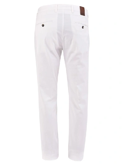 Shop Briglia White Trousers