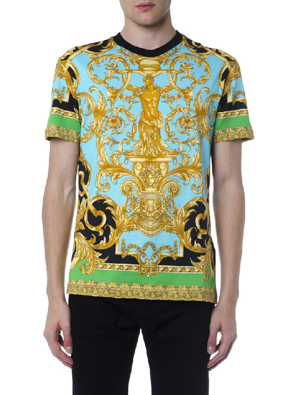 versace t shirt green