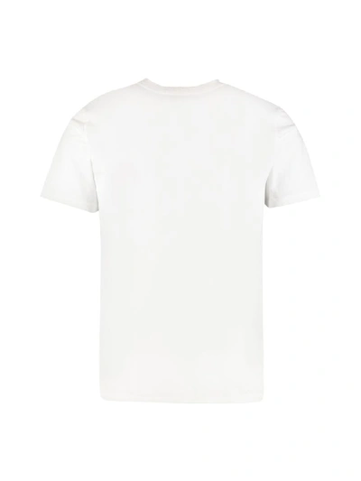 Shop Apc P.c.a.c. X Brain Dead Cotton T-shirt In White
