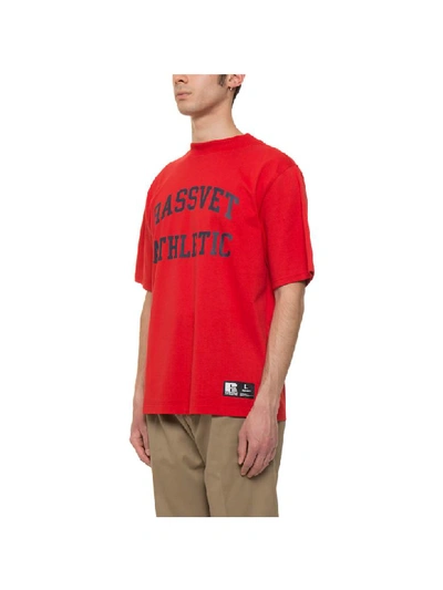 Shop Rassvet Russell T-shirt In Red