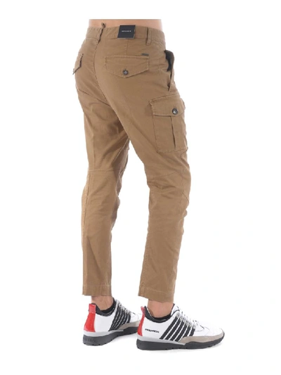 Shop Dsquared2 Pants In Cammello