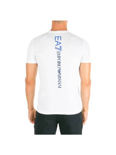 Shop Ea7 Emporio Armani  Medusa T-shirt In White