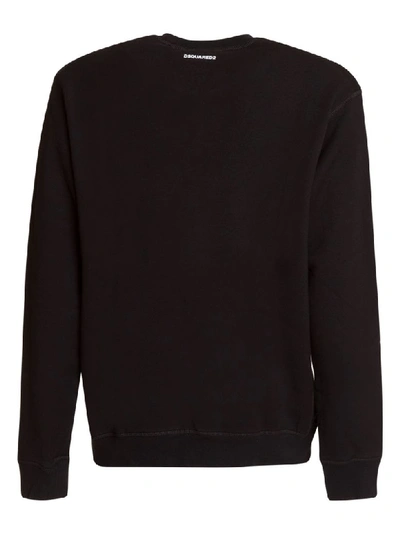 Shop Dsquared2 Icon Sweatshirt In Cotton In Nero