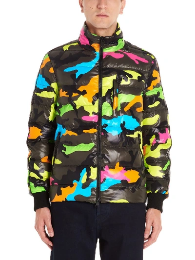 Shop Valentino Camou Multicolor Jacket