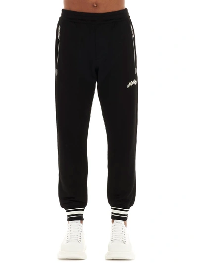 Shop Alexander Mcqueen Pants In Black