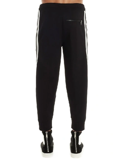 Shop Neil Barrett Bonded Pants In Black