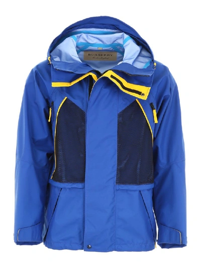 Shop Burberry Litchfield Jacket In Bright Navy (blue)