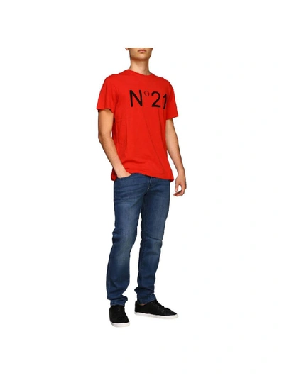 Shop N°21 N° 21 T-shirt T-shirt Men N° 21 In Red