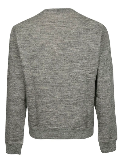 Shop Dsquared2 Printed Sweatshirt In Grey