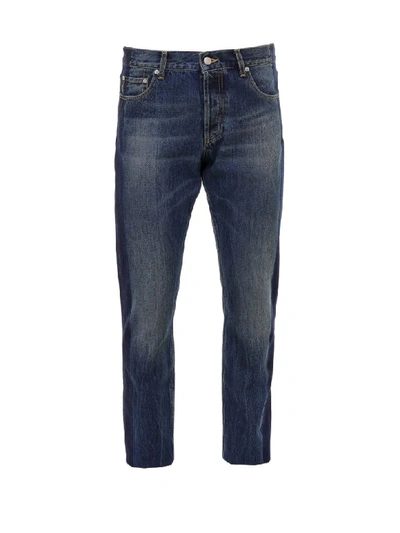 Shop Alexander Mcqueen Jeans In Blue