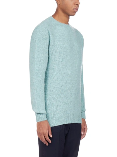 Shop Officine Generale Sweater In Jade