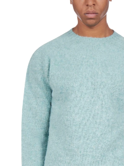 Shop Officine Generale Sweater In Jade