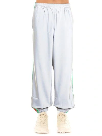 Shop Gucci Pants In Grey