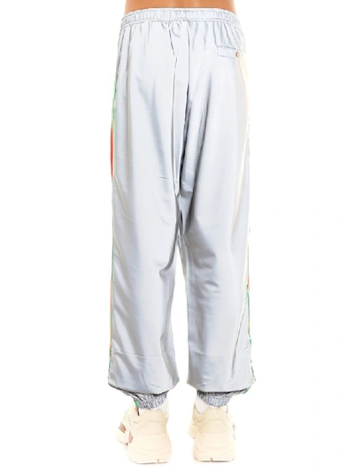 Shop Gucci Pants In Grey