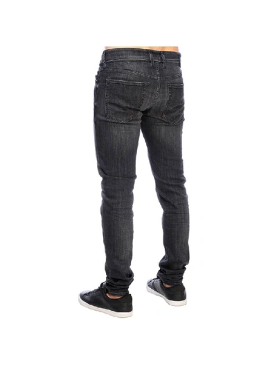 Shop Diesel Sleenker Stretch Skinny Jeans In Denim With 5-pockets In Grey