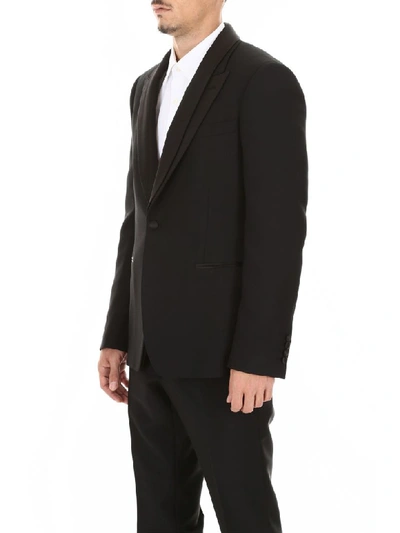 Shop Alexander Mcqueen Tuxedo Jacket In Black (black)